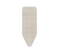 Funda para Tabla de Planchar Brabantia C 124x45 cm - Denim Grey | Capa Superior algodón 100% con Acolchado de Espuma 8 mm | Ajuste Tablas tamaño C | Duradera, Lavable, fácil de Colocar