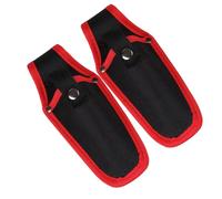 Funda para Tijeras de Podar de Lona Negra, 2 Piezas