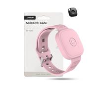 Funda para Tile by Life360 Mate Key Finder, yystao Correa protectora de silicona compatible con Tile by Life 360 Mate, duradera y con diseño antipérdida (rosa)