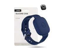 Funda para Tile by Life360 Mate Key Finder, yystao Correa protectora de silicona compatible con Tile by Life 360 Mate, duradera y con diseño antipérdida (azul)