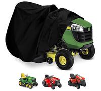 Funda para Tractor Cortacésped para Alpina AT3 108 HA 108 cm Deck, Tejido Oxford Resistente con Borde Ajustable, Cubierta contra Lluvia Polvo Sol Nieve y Hojas