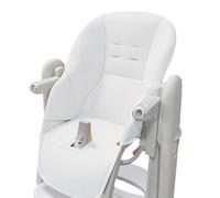 Funda para trona - Cojín para trona de bebé, reductor de asiento para trona, cojín para trona de bebé, multifunción, piel sintética, funda de repuesto