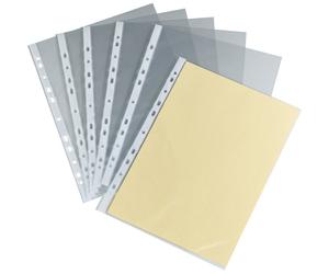 Funda Portadocumentos PARDO PP 0,9 Cristal, Folio Multitaladro, Caja x100