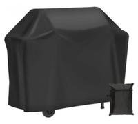 Funda protectora de alta calidad para parrilla, fabricada con tejido Oxford 210D, dimensiones: 100 cm de largo x 66 cm de ancho x 80 cm de alto, color negro