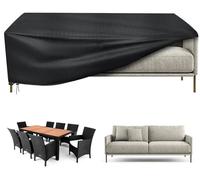 Funda protectora impermeable y resistente al desgarro para muebles de jardín