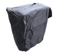 Funda protectora para bomba de filtro de arena para Intex Krystal, tejido Oxford 420D, resistente al agua, con cremallera y cordón, color negro, dimensiones 84 x 61 x 86 cm, 1 unidad