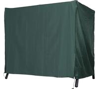 Funda protectora para columpio de jardín, compatible con columpios tipo "Hollywood", impermeable, con protección solar, fabricada en tela Oxford, color verde, dimensiones: 177x114x152 cm