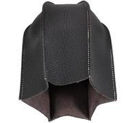 Funda Protectora para Depósito de Gas en Cuero PU Negro | Anticaída, Polvo y Golpes, para Camping y Senderismo, Compatible Base de Lámpara y Tanque Portátil