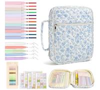 Funda Protectora para la Biblia, 11.8X9X3.15In Cubierta de la Biblia para Mujer Funda de Protección Biblia Kit de Estudio Bíblico Protección de la Biblia con Bolsillo y Marcapáginas (Azul, 01)