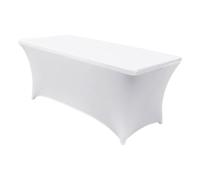 7house Funda para Mesa Plegable Rectangular Catering 240x74cm 7house