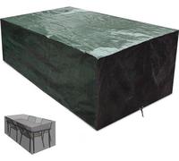 Funda protectora para muebles de jardín Unyqoos®: cubierta impermeable de tamaño extra grande, 300x250x90 cm, fabricada en polietileno/polipropileno de 120 g/m², resistente a los rayos UV y al viento,
