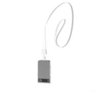 Funda protectora para portátil Plaud Note/Plaud Note Pro AI grabadora de voz, con soporte magnético y cordón, disponible en transparente, negro y gris. (transparente)