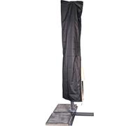 Funda protectora para toldo de pérgola - Negra - Ø3,5m / 3x3m - Impermeable - 230x50/58 cm