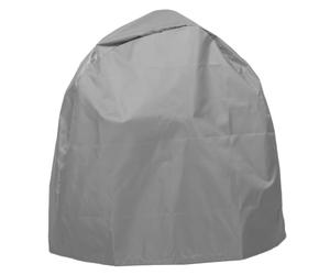 Funda Redonda para Parrilla Eléctrica Pequeña de Exterior | Oxford 210d, Costuras Dobles y Cintas Ajustables, Barrera contra Polvo, para Patios y Nieve