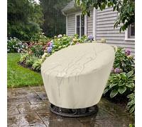 Funda Resistente para Silla Papasan De Patio, Protector Redondo para Asientos De Exterior