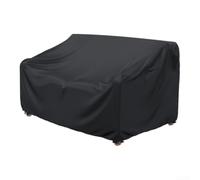 Funda Sillas Jardín Anti UV para lona Plateada Funda Sillas | para lona 210D plateada, impermeable total, protección solar UV, ideal lluvia y nieve, duradera(B 199*107*82cm)