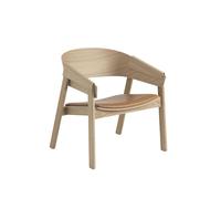 Funda Sillón Tapizado Piel Coñac/Roble