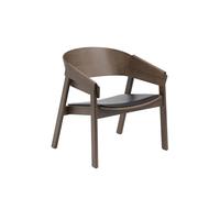 Funda Sillón Tapizado Piel Negro/ Marrón Oscuro