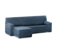 Funda sofá bielastica adaptable roc chaise longue brazo corto izquierda (250-360 cm) azul