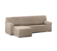Funda sofá bielastica adaptable roc chaise longue brazo corto izquierda (250-360 cm) lino