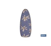 Funda tabla planchar algodon 120x40 margaritas