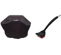 Funda universal para parrilla, compatible con modelos de 3 y 4 quemadores, accesorio de parrilla de nylon 2 en 1 para parrillas a gas.