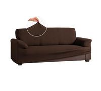 fundabel® Funda Sofá Multi-Elástica Forma, 2 Plazas (110-180cm), Marrón