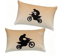 Fundas Cojíns 70x90 cm Juego de 2 Auto, Cojines Cama Decorativos 70 x 90 cm Rectángulo Lino Cojines Exterior Deportes con Cremallera Invisible para Primavera Verano Estar Home Decor, Gifts K-315SM2