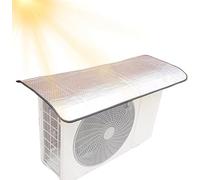 Fundas de aire acondicionado for exteriores, funda impermeable for unidades exterior - Protección UV y solar con protección magnética contra la lluvia aislamiento térmico