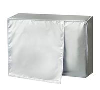 Fundas de aire acondicionado para exteriores de invierno A prueba de sol a prueba de polvo Cubierta de aire acondicionado para protección contra congelación Durable Resistente al agua para el hogar