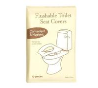 Fundas de asiento de inodoro para baño con desagüe, protección de asiento