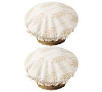 Fundas de masa madre para prueba, 2 piezas, de algodón, reutilizables | Juego de cubiertas a prueba de pan para comida casera, masa, frutas, hogar, cocina, panadería, plato, tarro