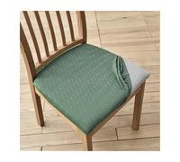 Fundas de Silla Tejidas elásticas para Comedor, Protectores de Asiento elásticos extraíbles para Cocina, Hotel y Banquetes,A,4 Piezas