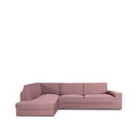 Fundas de sofa chaise longue con respaldo premium jaz izquierda (Mirando de frente) c/2, Tamaño izquierda, 170x310x110cm, Fábricada en España