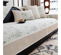 Fundas De Sofá,Funda De Sofá Antideslizante for Loveseat/3 Cojines/En Forma De L/Sofá Chaise Lounge/Sofá Seccional(Verde,70 * 90cm)