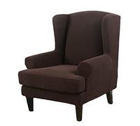 Fundas elásticas para sillones orejeros, Fundas de 2 Piezas para sillones o | Fundas para sillones orejeros y fundas para sofás de salón y cafetería.