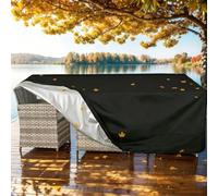 Fundas Grandes Para Muebles De Jardín Impermeables 160x160x85cm/LxWxH | Resistentes, 420d Cubierta Para Juego De Patio, Fundas Para Muebles De Jardín Exterior, Resistentes Al Viento, Anti-UV
