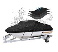 Fundas para Barcos,17-19 Pies Cubierta de Barco Impermeable, Ancho 600 x 310 cm,Resistente al Agua y al Aceite,Adecuado para Embarcaciones en V, Rastrillos, Barcos de Pesca, Yates y lanchas Rápidas