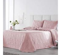 Fundeco - Colcha bouti Ariel - Color Rosa - Cama 105 cm