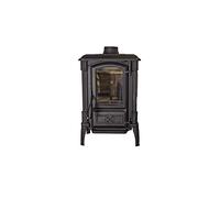 FUNDICIO - Estufa de leña de fundición ARINA 6,5 kW | Triple combustión, vidrio KERAGLASS, Clase 4 ESTRELLAS | bajo consumo <2 kg/h, alto rendimiento 80% 130 m³