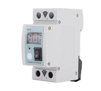 Funien Interruptor de Circuito Electrónico 40A Límite Inteligente | Limitador de corriente ajustable, pantalla LED, uso doméstico, material PA66 duradero, fácil instalación