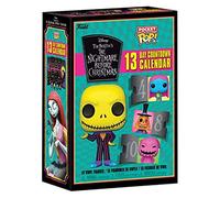 Funko Calendario de Adviento Pesadilla Antes de Navidad 13 Días Luz Ultravioleta Multicolor Niños