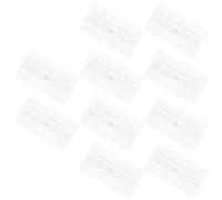 FUNNETOYU 10 Unidades Interruptor Manual de Alarma contra Incendios Rectangular para Visibilidad Clara y Reemplazo Preciso para Espacios Públicos y Oficinas