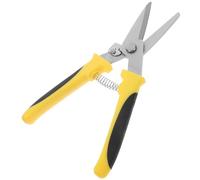 FUNNETOYU Tijeras para metal Cortadora de chapa metálica multiusos con moldeo integral y mango de PP para corte en taller o jardín