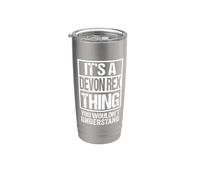 Funny Devon Rex Breed Quote It's A Devon Rex Thing Cat Lover Vaso térmico de acero inoxidable de doble pared