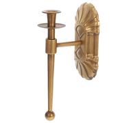 FUNOMOCYA Candelabro de Pared Candelabro Colgante de Pared Vintage de Hierro Dorado, Decoración para Baño y Repisa de Chimenea