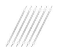 FUNOMOCYA Juego de 6 Tubos Calefactores de Cuarzo para Estufa de Cuarzo, Componente Calefactor de Repuesto Instalación Fácil y Amplio Rango de Calentamiento para Reparaciones en Casa