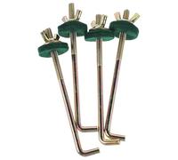 FUNOMOCYA Pernos de Pedal de Piano 4 Piezas Tornillo Regulador y Gancho de Conexión de Acero Robusto para Reparación y Mantenimiento de Pedales Acústicos Kit Accesorio para Instrumentos