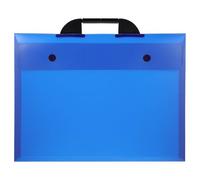 FUNOMOCYA Portafolio de Obras de Arte Portátil A3 de Plástico Azul