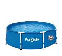 Funsicle Piscina Tubular Redonda Activity Pool Ø 2,44m x h 76cm | Uso de jardín y piscina, diámetro de 2,44 m x 76 cm, sistema smartconnect, liner toughmesh 3 capas, capacidad para 6 personas